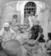 Palestine: A family of Palestinian potters at work, Ramallah, c. 1900
